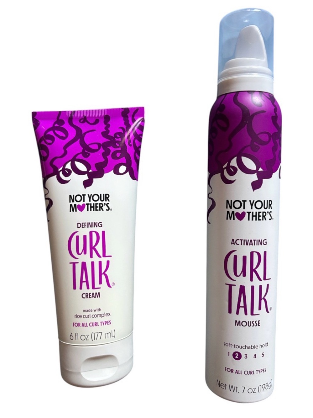 Not Your Mothers BUNDLE | Defining Curl Talk Cream & Activating Curl Talk Mousse
